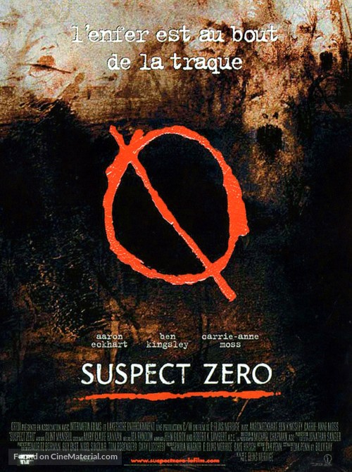 Suspect Zero - French Movie Poster