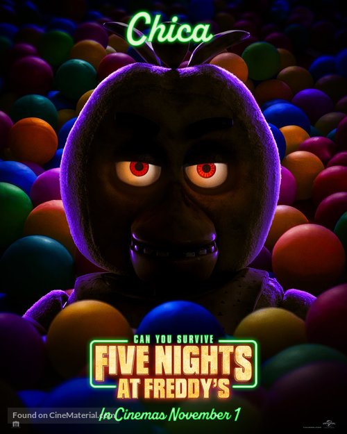 Five Nights at Freddy&#039;s - Malaysian Movie Poster