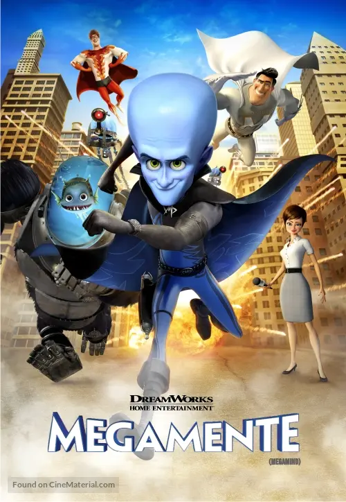 Megamind - Argentinian Movie Cover