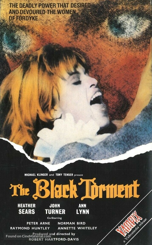 The Black Torment - British VHS movie cover