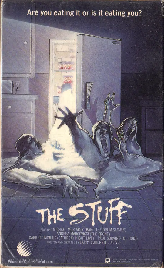 The Stuff (1985) movie cover