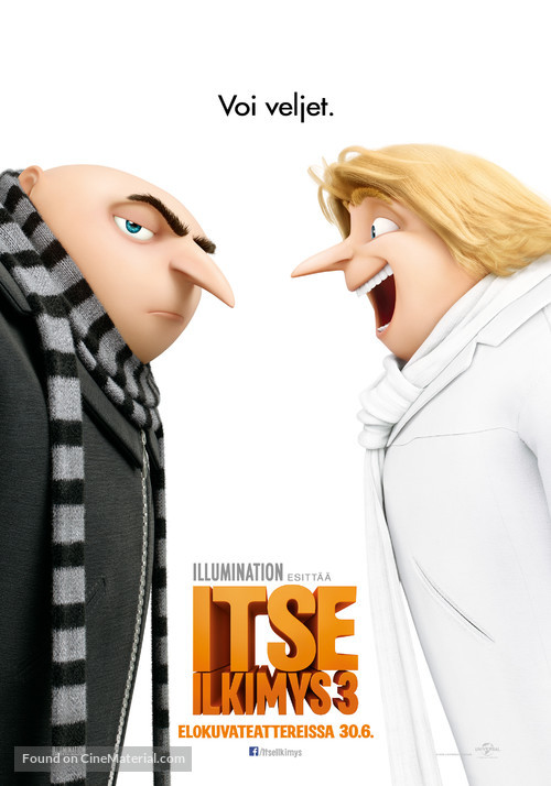 Despicable Me 3 - Finnish Movie Poster