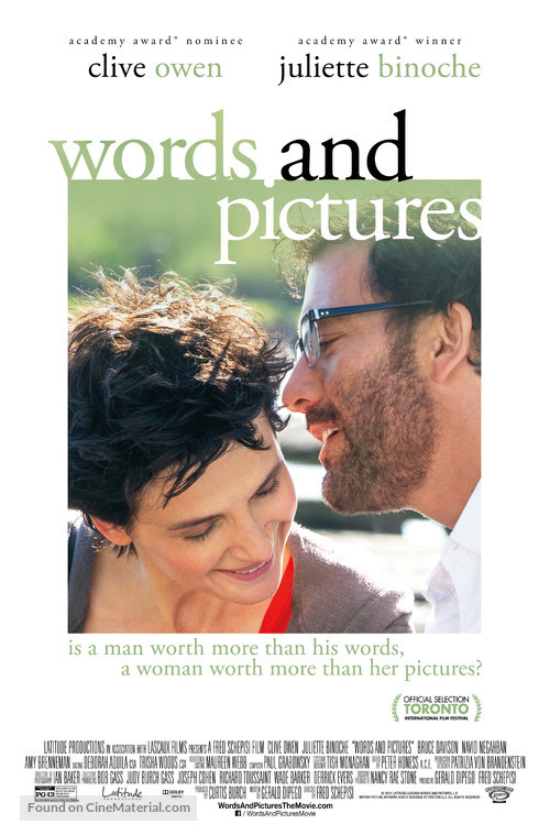 Words and Pictures - Movie Poster
