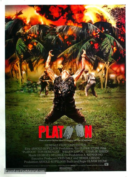 Platoon - Movie Poster