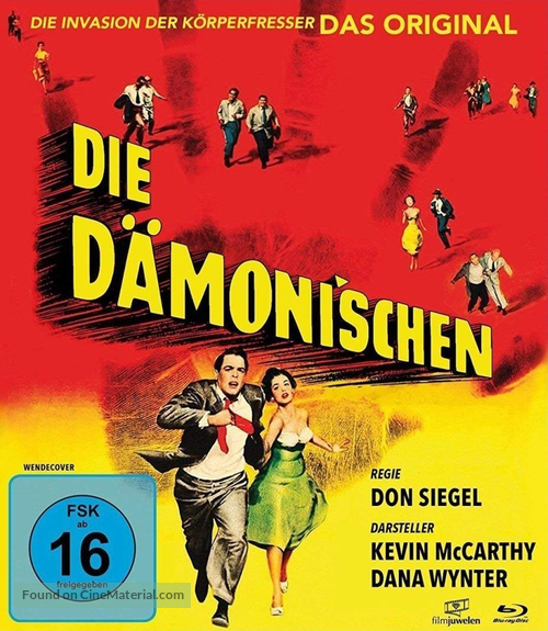 Invasion of the Body Snatchers - German Blu-Ray movie cover