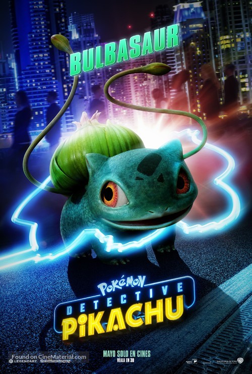 Pok&eacute;mon: Detective Pikachu - Argentinian Movie Poster