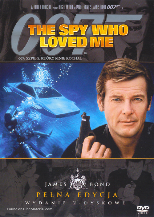 The Spy Who Loved Me - Polish Movie Cover