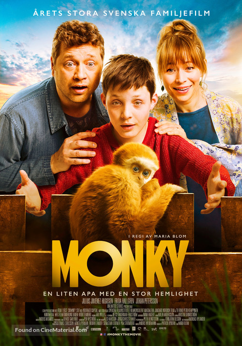 Monky - Swedish Movie Poster