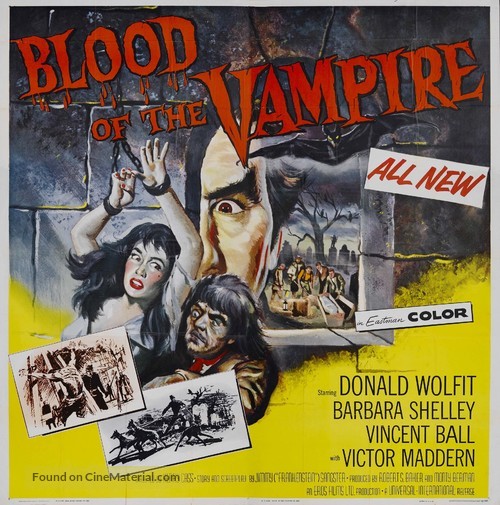 Blood of the Vampire - Movie Poster