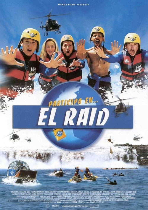 Le raid - Spanish Movie Poster