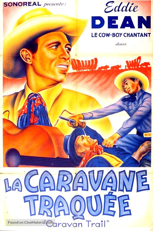 The Caravan Trail - French Movie Poster