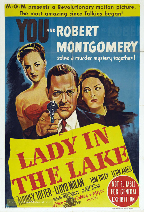 Lady in the Lake - Australian Movie Poster