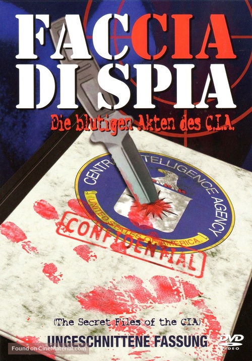 Faccia di spia - German DVD movie cover
