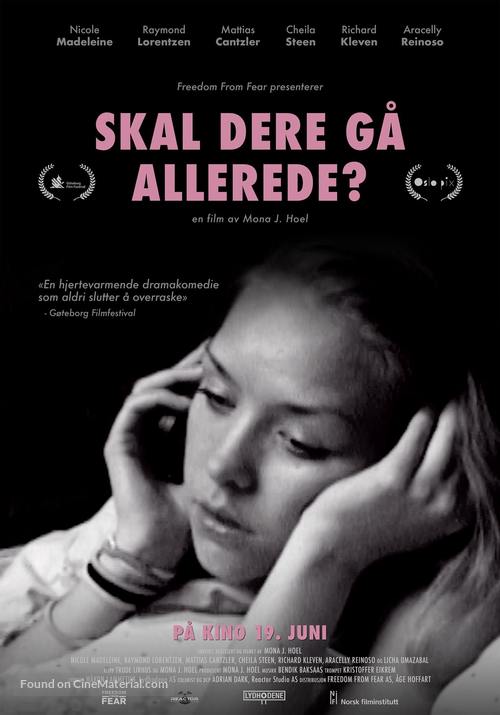 Skal dere g&aring; allerede? - Norwegian Movie Poster