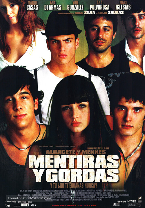 Mentiras y gordas - Spanish Movie Poster