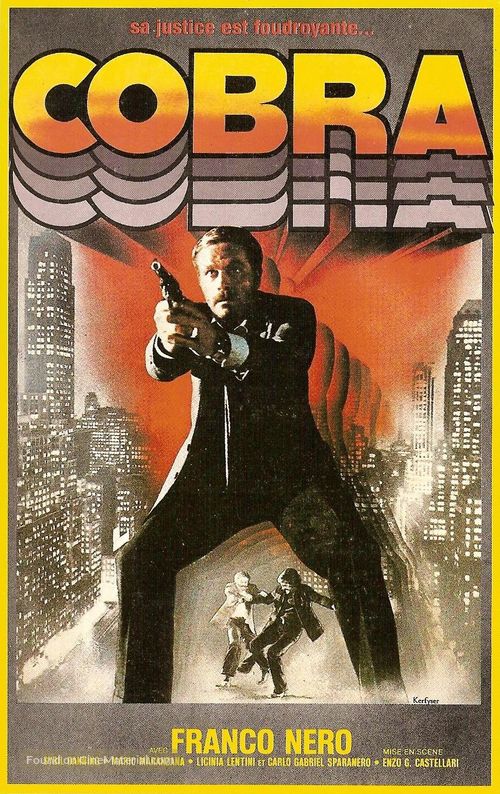 Il giorno del Cobra - French VHS movie cover