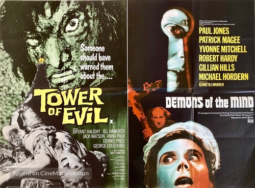 Tower of Evil - British Combo movie poster