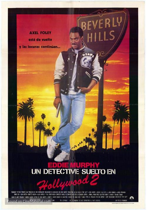 Beverly Hills Cop 2 - Argentinian Movie Poster