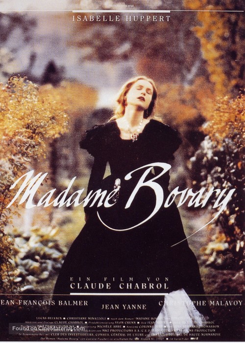 Madame Bovary - German Movie Poster