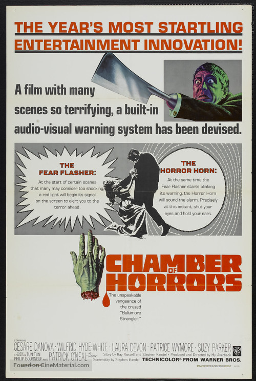 Chamber of Horrors - Movie Poster