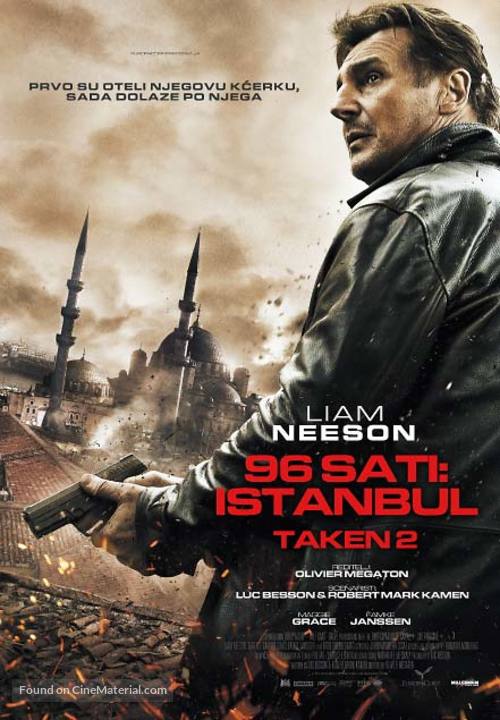 Taken 2 - Serbian Movie Poster