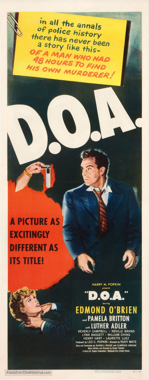 D.O.A. - Movie Poster