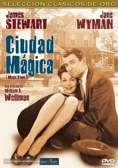 Magic Town - Mexican DVD movie cover