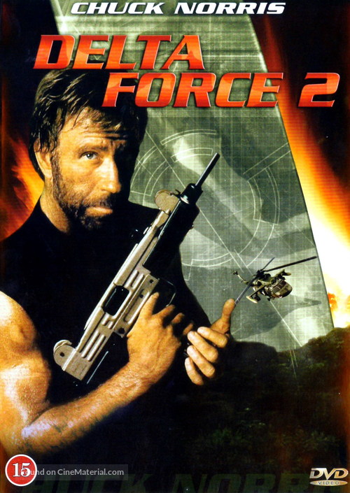 Delta Force 2: The Colombian Connection - Danish DVD movie cover