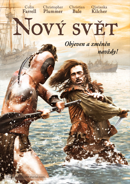 The New World - Czech DVD movie cover