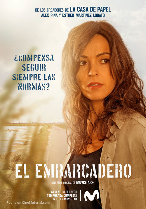 &quot;El embarcadero&quot; - Spanish Movie Poster