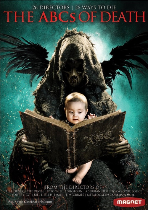 The ABCs of Death - DVD movie cover