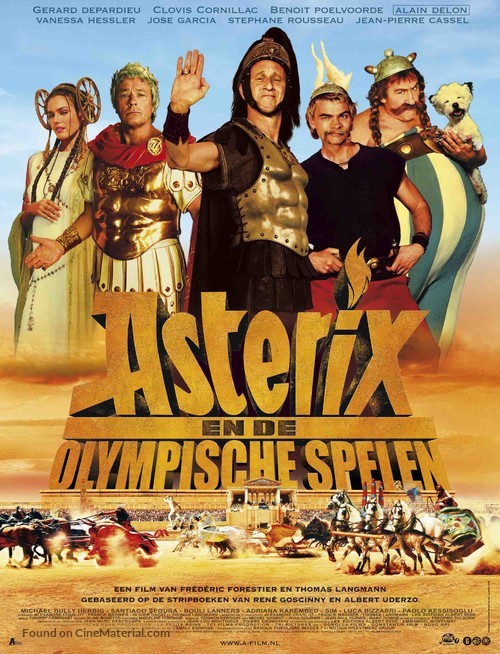 Ast&egrave;rix aux jeux olympiques - Dutch Movie Poster