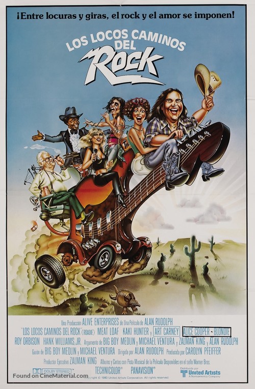 Roadie - Spanish Movie Poster