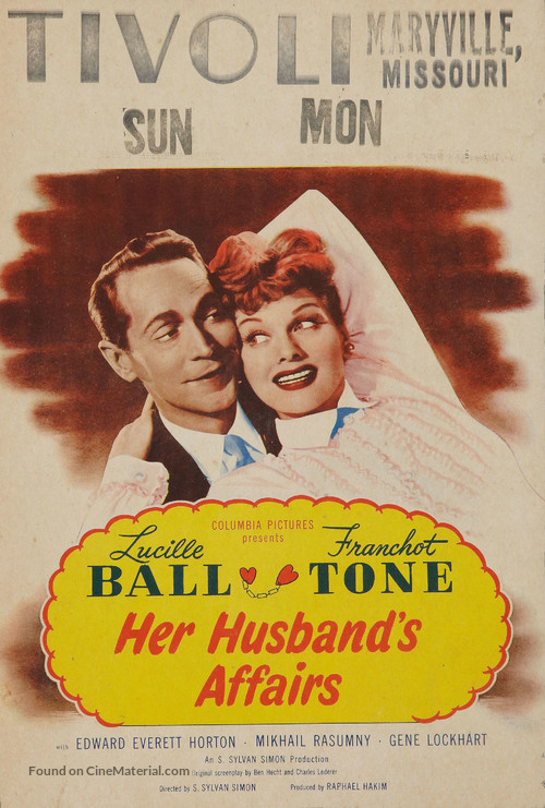 Her Husband&#039;s Affairs - Movie Poster