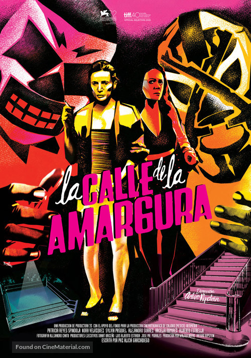 La calle de la amargura - Mexican Movie Poster