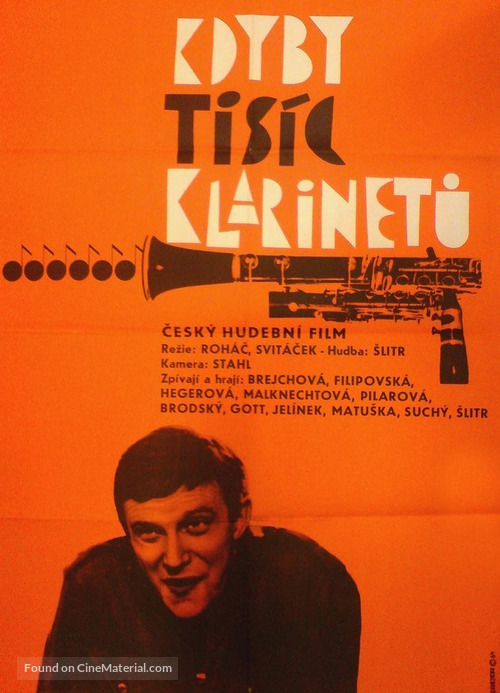 Kdyby tis&iacute;c klarinetu - Czech Movie Poster