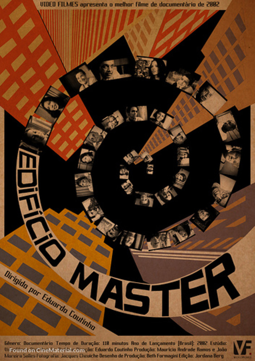 Edif&iacute;cio Master - Brazilian Movie Poster