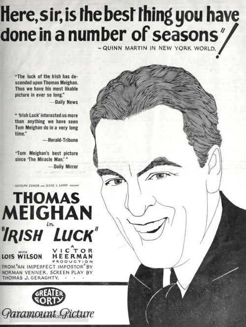 Irish Luck - poster