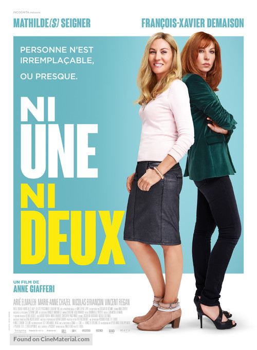 Ni une ni deux - French Movie Poster