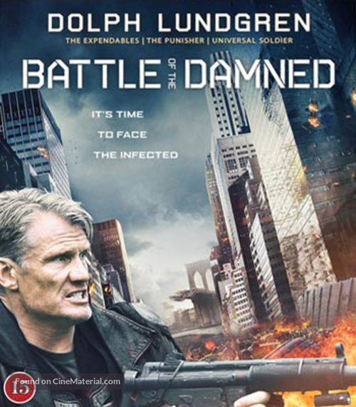 Battle of the Damned - Danish Blu-Ray movie cover