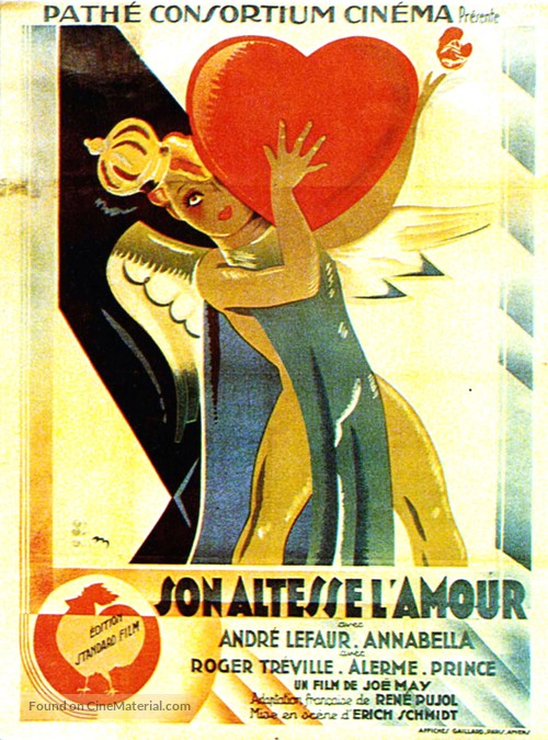 Son altesse l&#039;amour - French Movie Poster