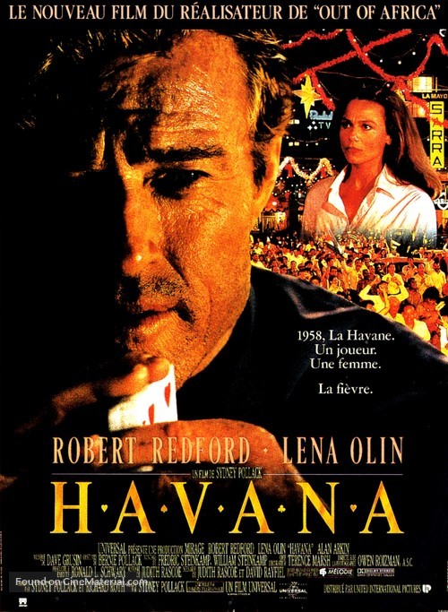 Havana - French Movie Poster