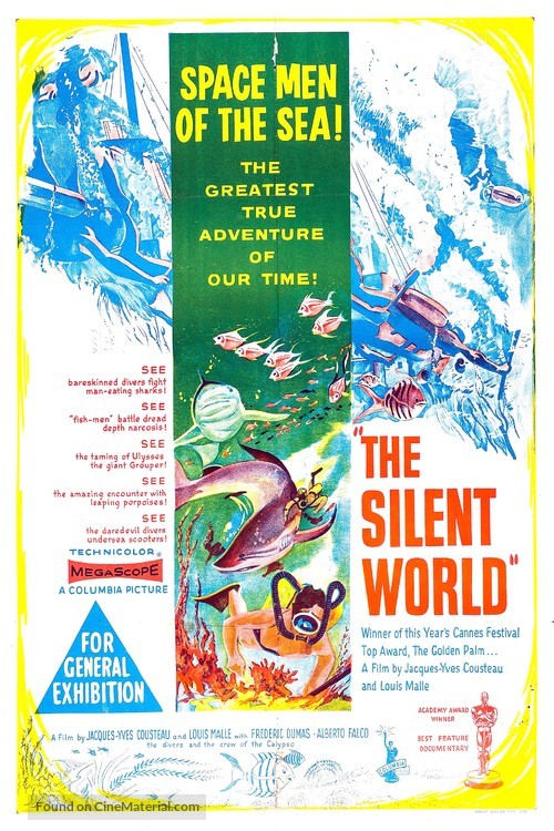 Monde du silence, Le - Australian Movie Poster