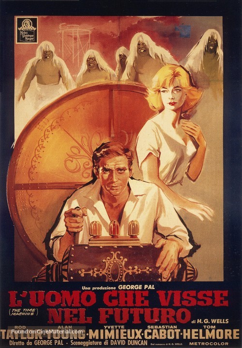 The Time Machine - Italian Movie Poster