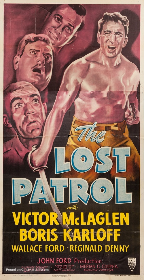 The Lost Patrol - Movie Poster