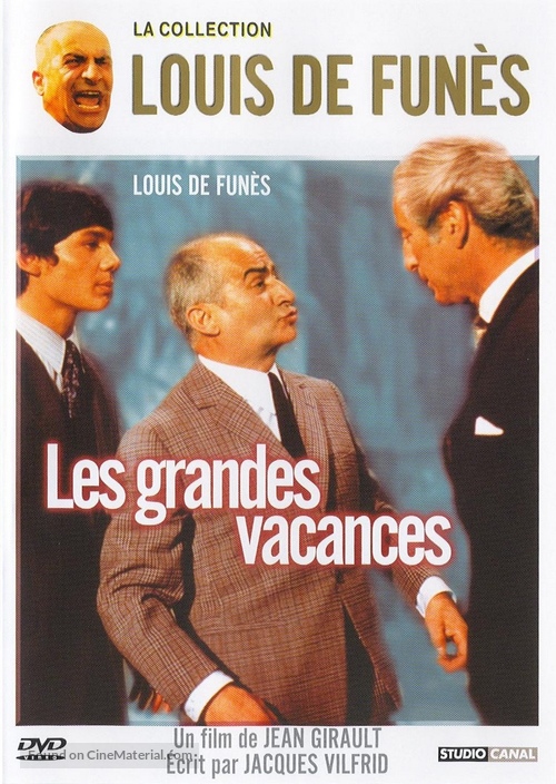 Les grandes vacances - French DVD movie cover