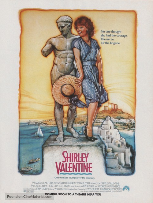 Shirley Valentine - Movie Poster