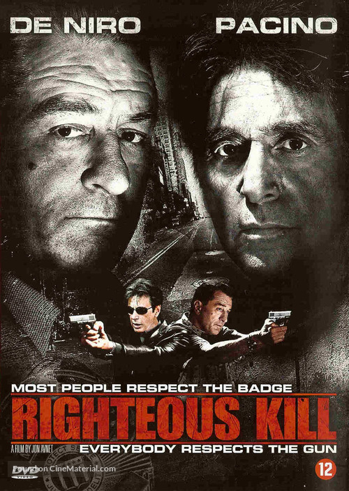Righteous Kill - Dutch DVD movie cover