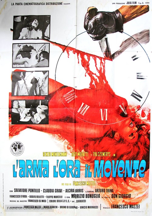 L&#039;arma, l&#039;ora, il movente - Italian Movie Poster