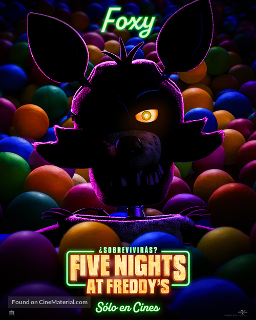 Five Nights at Freddy&#039;s - Mexican Movie Poster